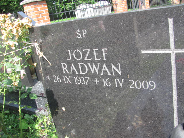 Józef Radwan 1937 Kraków-Salwator - Grobonet - Wyszukiwarka osób pochowanych