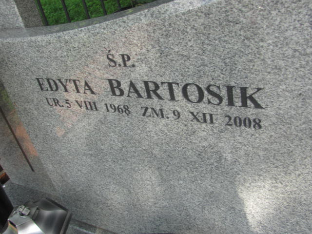 Edyta Bartosik 1968 Kraków-Salwator - Grobonet - Wyszukiwarka osób pochowanych