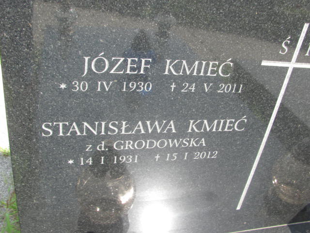 Józef Kmieć 1930 Kraków-Salwator - Grobonet - Wyszukiwarka osób pochowanych