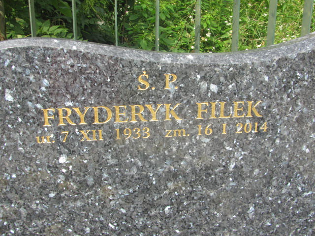 Fryderyk Filek 1933 Kraków-Salwator - Grobonet - Wyszukiwarka osób pochowanych