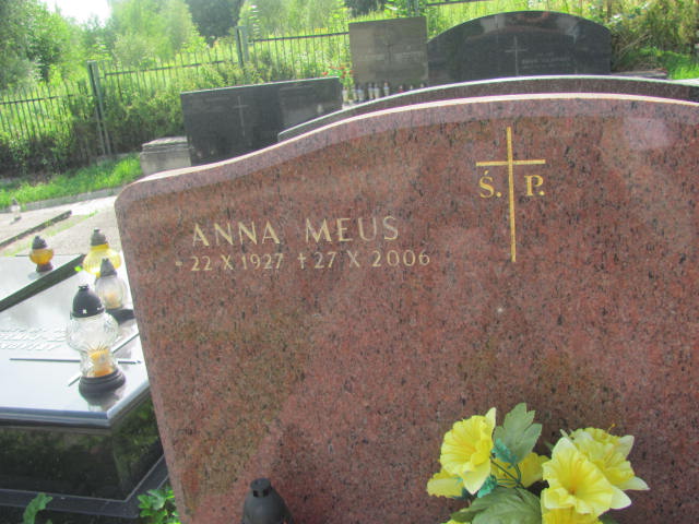 Józef Meus 1925 Kraków-Salwator - Grobonet - Wyszukiwarka osób pochowanych