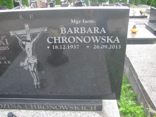 Tadeusz Chronowski 1928 Kraków-Salwator - Grobonet - Wyszukiwarka osób pochowanych