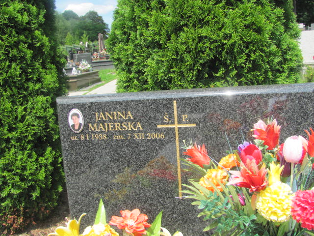 Janina Majerska 1938 Kraków-Salwator - Grobonet - Wyszukiwarka osób pochowanych
