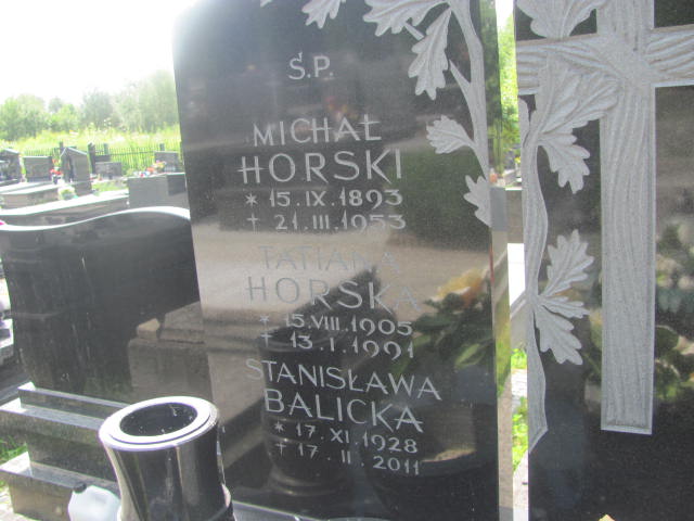 Michał Horski 1893 Kraków-Salwator - Grobonet - Wyszukiwarka osób pochowanych