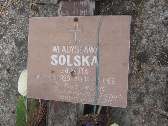 Dominika Solska 1985 Kraków-Salwator - Grobonet - Wyszukiwarka osób pochowanych