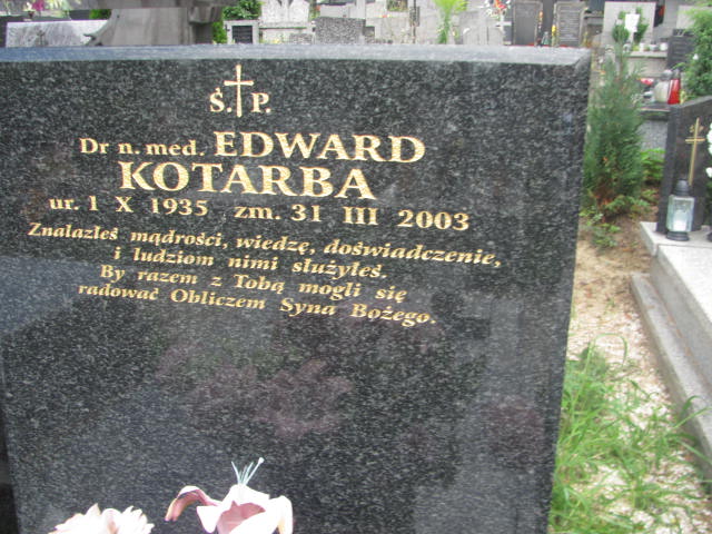 Dariusz Kotarba 1964 Kraków-Salwator - Grobonet - Wyszukiwarka osób pochowanych