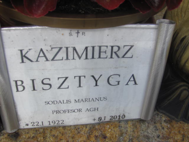 Kazimierz Bisztyga 1922 Kraków-Salwator - Grobonet - Wyszukiwarka osób pochowanych
