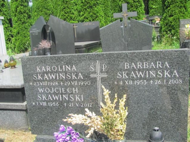 Barbara Skawińska 1953 Kraków-Salwator - Grobonet - Wyszukiwarka osób pochowanych