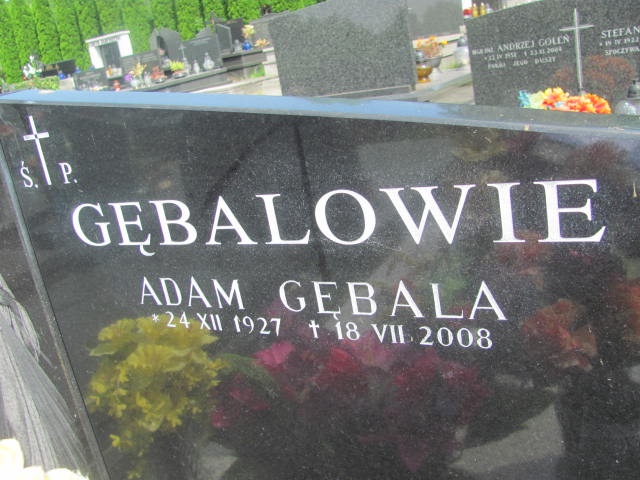 Adam Gębala 1927 Kraków-Salwator - Grobonet - Wyszukiwarka osób pochowanych