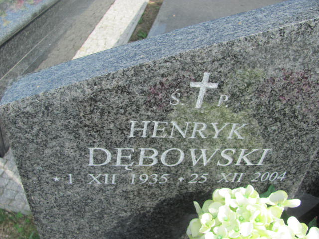 Henryk Dębowski 2004 Kraków-Salwator - Grobonet - Wyszukiwarka osób pochowanych