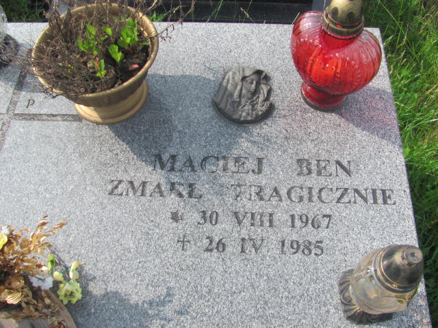 Jan Ben 1939 Kraków-Salwator - Grobonet - Wyszukiwarka osób pochowanych