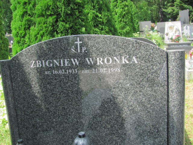  Wronka 1933 Kraków-Salwator - Grobonet - Wyszukiwarka osób pochowanych