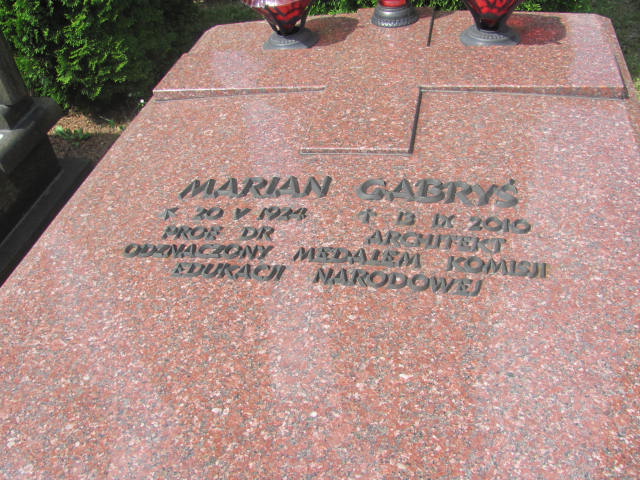 Marian Gabryś 1924 Kraków-Salwator - Grobonet - Wyszukiwarka osób pochowanych