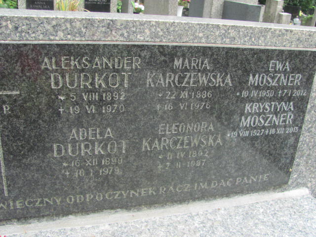 Zenon Moszner 1930 Kraków-Salwator - Grobonet - Wyszukiwarka osób pochowanych