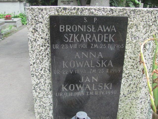 Andrzej Kowalski 1944 Kraków-Salwator - Grobonet - Wyszukiwarka osób pochowanych