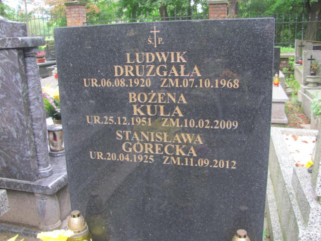 Bożena Kula 1951 Kraków-Salwator - Grobonet - Wyszukiwarka osób pochowanych