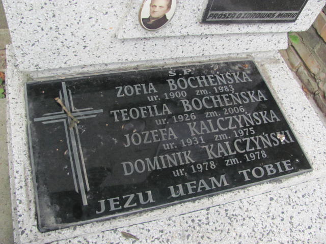 Zofia Bocheńska 1899 Kraków-Salwator - Grobonet - Wyszukiwarka osób pochowanych