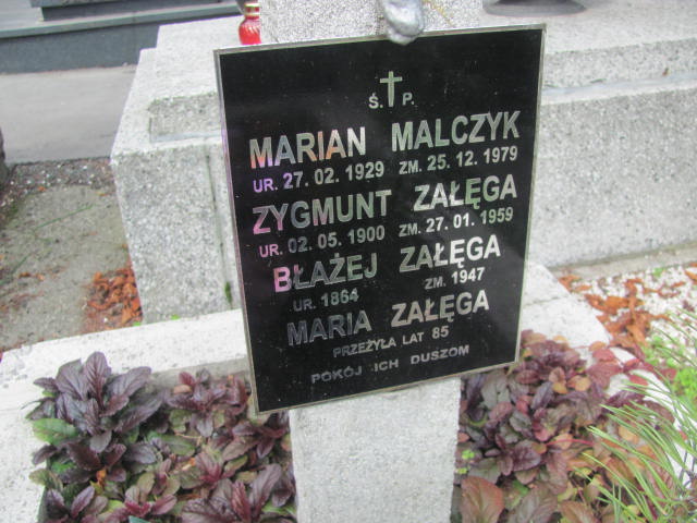 Marian Malczyk 1929 Kraków-Salwator - Grobonet - Wyszukiwarka osób pochowanych