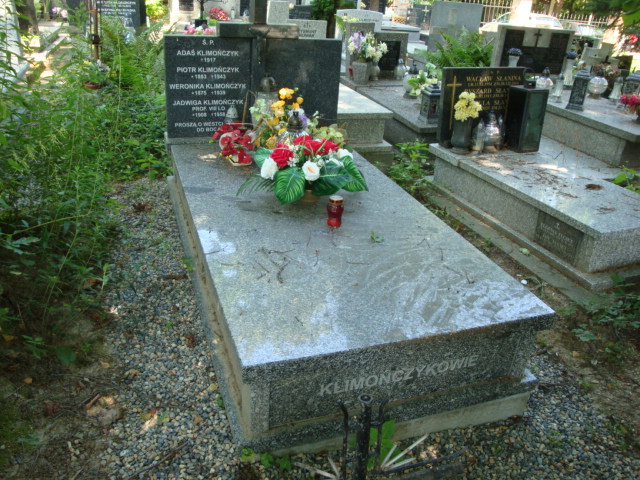 Weronika Klimończyk 1874 Kraków-Salwator - Grobonet - Wyszukiwarka osób pochowanych
