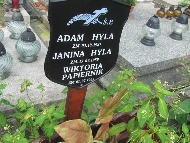 Wiktoria Papiernik 1895 Kraków-Salwator - Grobonet - Wyszukiwarka osób pochowanych