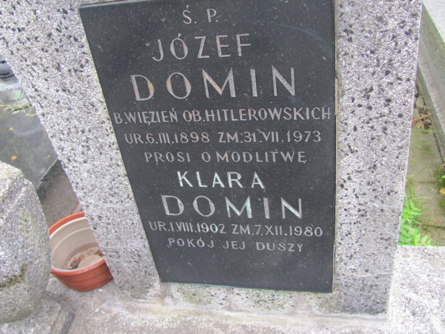 Klara Domin 1902 Kraków-Salwator - Grobonet - Wyszukiwarka osób pochowanych