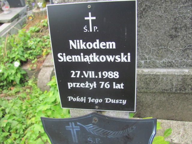 Anna Siemiątkowska 1909 Kraków-Salwator - Grobonet - Wyszukiwarka osób pochowanych