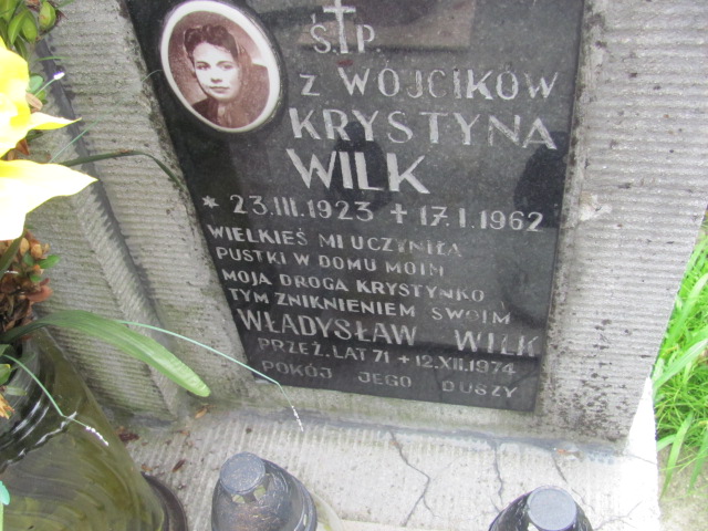 Krystyna Wilk 1923 Kraków-Salwator - Grobonet - Wyszukiwarka osób pochowanych