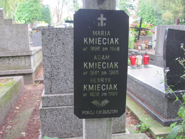 Adam Kmieciak 1880 Kraków-Salwator - Grobonet - Wyszukiwarka osób pochowanych