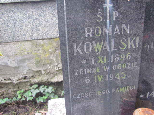 Roman Kowalski 1896 Kraków-Salwator - Grobonet - Wyszukiwarka osób pochowanych