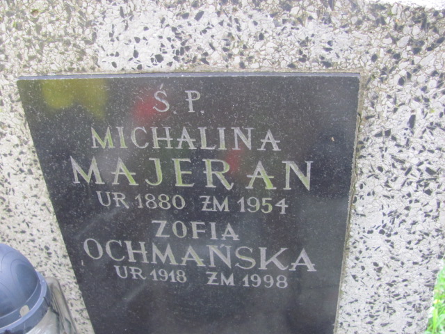 Michalina Majeran 1879 Kraków-Salwator - Grobonet - Wyszukiwarka osób pochowanych