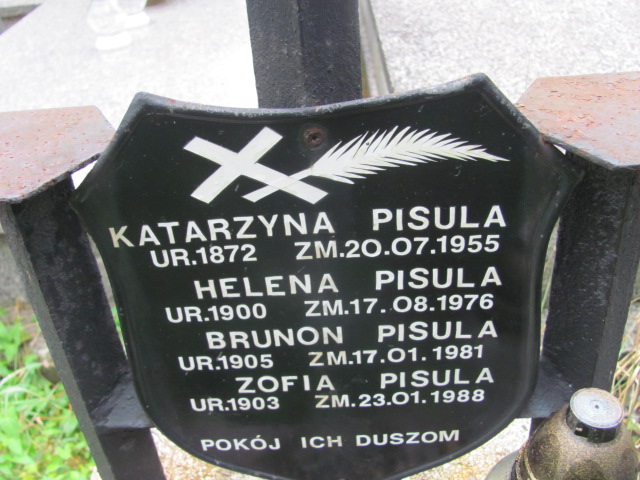 Katarzyna Pisula 1871 Kraków-Salwator - Grobonet - Wyszukiwarka osób pochowanych