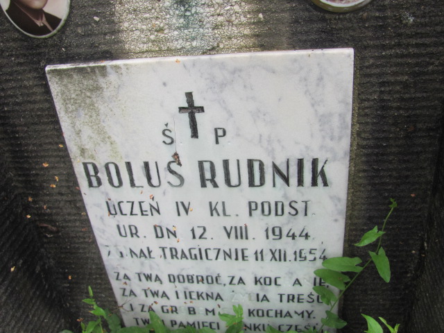 Bolesław Rudnik 1944 Kraków-Salwator - Grobonet - Wyszukiwarka osób pochowanych