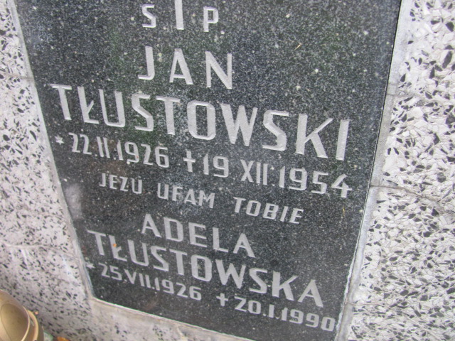 Jan Tłustowski 1926 Kraków-Salwator - Grobonet - Wyszukiwarka osób pochowanych