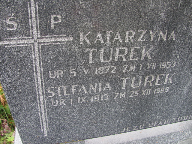 Stefania Turek 1913 Kraków-Salwator - Grobonet - Wyszukiwarka osób pochowanych