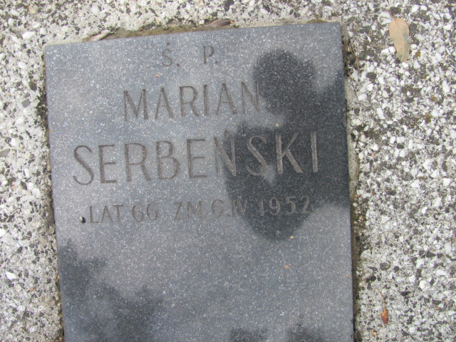 Marian Serbeński Kraków-Salwator - Grobonet - Wyszukiwarka osób pochowanych