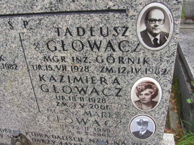 Tadeusz Głowacz 1928 Kraków-Salwator - Grobonet - Wyszukiwarka osób pochowanych