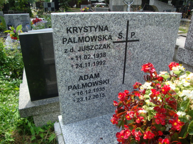 Krystyna Palmowska 1938 Kraków-Salwator - Grobonet - Wyszukiwarka osób pochowanych