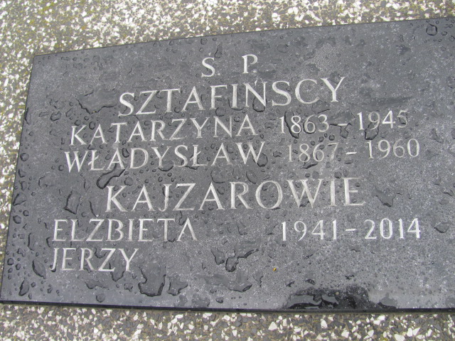 Katarzyna Sztafińska 1862 Kraków-Salwator - Grobonet - Wyszukiwarka osób pochowanych