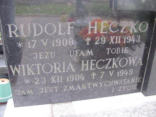 Rudolf Heczko 1900 Kraków-Salwator - Grobonet - Wyszukiwarka osób pochowanych