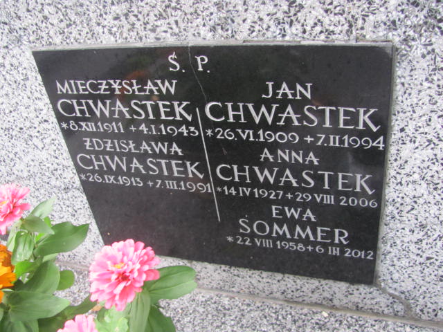 Ewa Sommer 1958 Kraków-Salwator - Grobonet - Wyszukiwarka osób pochowanych