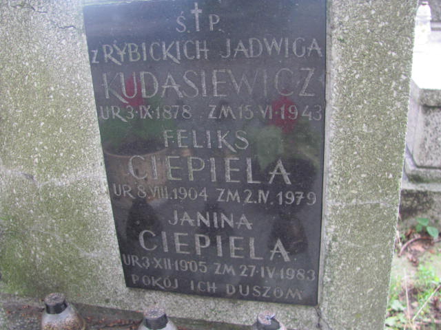 Jadwiga Kudasiewicz 1878 Kraków-Salwator - Grobonet - Wyszukiwarka osób pochowanych