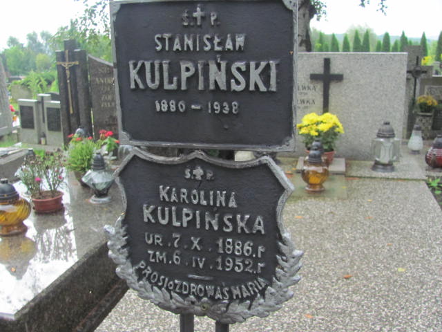 Stanisław Kulpiński 1879 Kraków-Salwator - Grobonet - Wyszukiwarka osób pochowanych