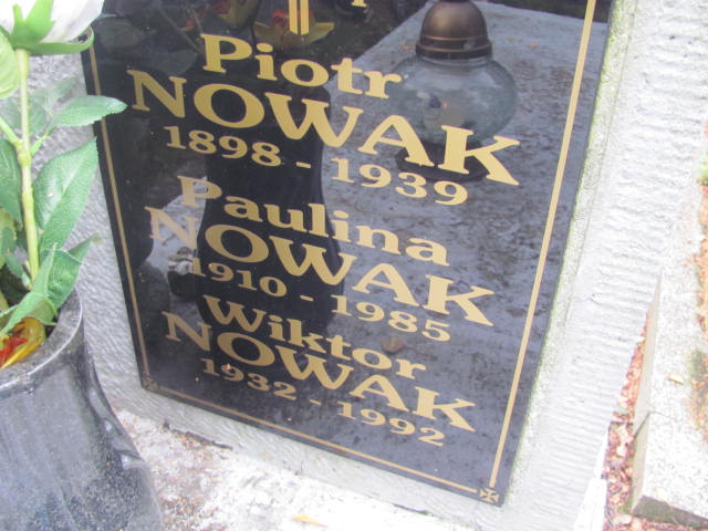 Piotr Nowak 1897 Kraków-Salwator - Grobonet - Wyszukiwarka osób pochowanych