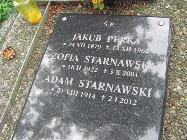 Jakub Perka 1879 Kraków-Salwator - Grobonet - Wyszukiwarka osób pochowanych