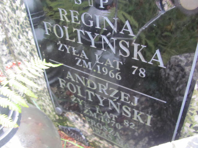 Andrzej Foltyński 1889 Kraków-Salwator - Grobonet - Wyszukiwarka osób pochowanych