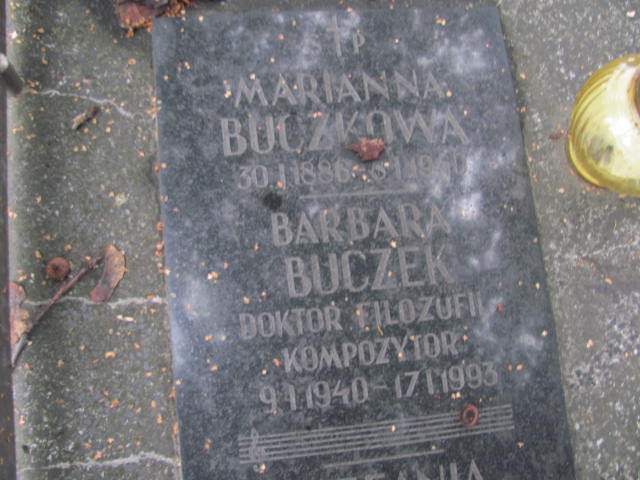 Maria Buczek 1886 Kraków-Salwator - Grobonet - Wyszukiwarka osób pochowanych