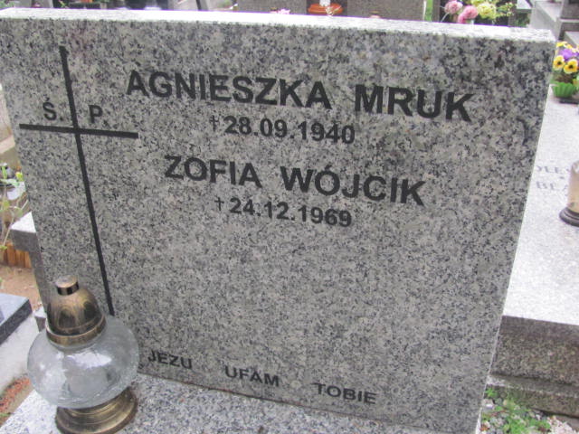 Zofia Antonina Wójcik 1904 Kraków-Salwator - Grobonet - Wyszukiwarka osób pochowanych