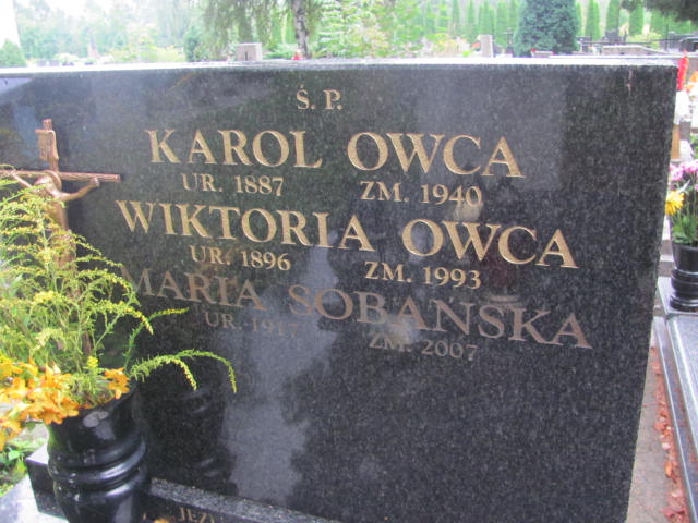 Karol Owca 1886 Kraków-Salwator - Grobonet - Wyszukiwarka osób pochowanych