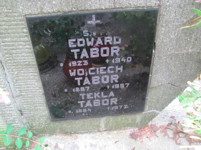 Edward Tabor 1922 Kraków-Salwator - Grobonet - Wyszukiwarka osób pochowanych