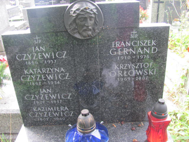 Franciszek Gernand 1910 Kraków-Salwator - Grobonet - Wyszukiwarka osób pochowanych